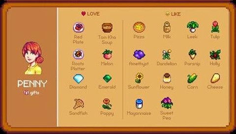 星露谷物语格斯喜欢什么