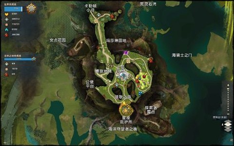 激战2圣林之地怎么去[图2]