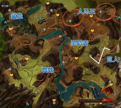 激战2甘达拉怎么去