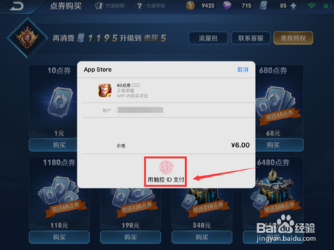 苹果系统怎么充值王者荣耀[图2]