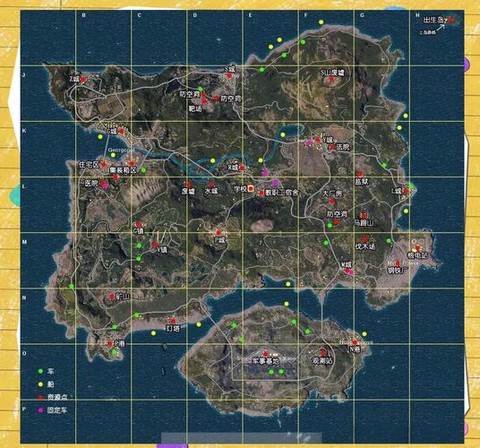 绝地逃生地图怎么看[图1]