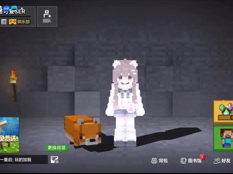 我的世界正版怎么换皮肤