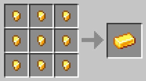 我的世界怎么做黄金